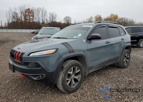 2014 Jeep Cherokee Trailhawk from USA, damaged, VIN 1C4PJMBS8EW180494